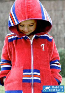 Kids Red Beach CoverUp